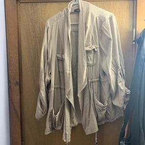 Torrid size 4 front tie jacket